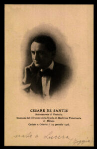 Lucera - De Santis Cesare nel 1916 - Foto di Tom Palermo
