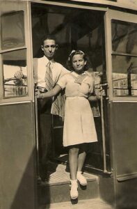 Lucera - Di Pierro Adina con Cutrera Giuseppe (anni 30) - Foto di Walter Di Pierro