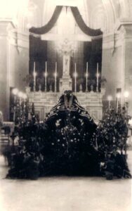 Lucera - Di Pierro Vincenzo - I funerali del 15 marzo 1939 – Chiesa di San Giovanni Battista - Foto di Walte Di Pierro