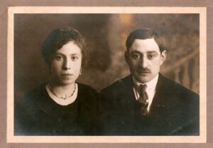 Lucera - Granieri Giorgio e Catapano Carmela nel 1914 - Foto di Granieri Antonio