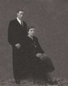 Lucera - Russo Nicola e Valente Lucia nel 1936 - Foto fornita da Biagio Russo