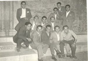 Lucera - Di Stefano Ugo con amici il 14 agosto 1953 - Foto di Valentina Di Stefano