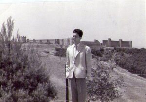 Lucera - Mio padre nel 1956 - Foto di Angelo Di Salvia