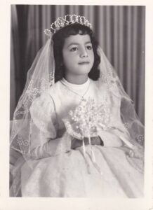 Lucera - d'Atri Maria Antonietta, Prima Comunione nel 1957 - Foto di Antonio Iliceto