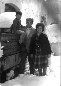 Lucera - I miei amati Nonni e mio zio nel 1959 - Foto di Marco Mancano