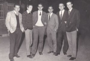 Lucera - Mainieri Nicola con amici, anni 60