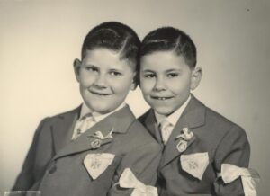Lucera - Follieri Roberto e Paolo nel 1960
