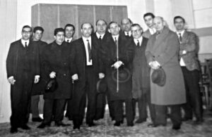 Lucera - Uffici comunali, foto inmpiegati comunali 1963 - Foto di Vincenzo ippolito
