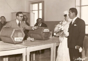 Lucera - Calabria dott. Raffaele, Presidente del seggio - Elezioni Politiche per la V Legislatura - 19 e 20 Maggio 1968