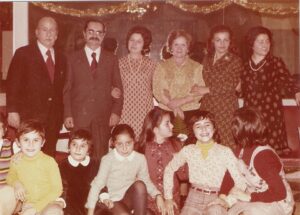 Lucera - Testa Corrado invitato alle nozze d'argento coniugi Rocco e Antonietta Lamorgese nel 1973