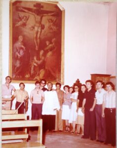 Lucera - Del Gaudio Gino con Schola cantorum Cattedrale, gruppo base 1976