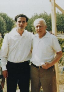 Lucera - Castellaneta Giacomo con Massimo Troisi nel 1987