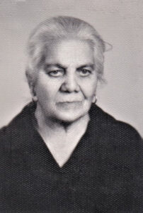 Lucera - Morelli Graziella, zia di Anna Chiarella (1895-1975) negli anni 60 - Foto fornita da Elisa d'Atri