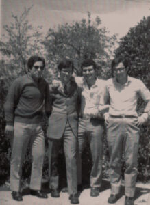 Lucera - Montanaro Lino e amici, anni 70 - Foto di Montanaro Lino