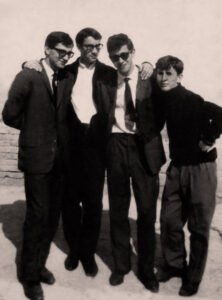Lucera - Montanaro Lino e amici, anni 70 - Foto di Montanaro Lino