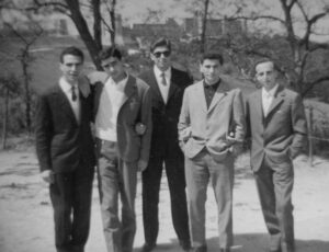 Lucera - Rotunno Filippo (da destra), Papa Fausto, Toriello Roberto, Antenucci Giancarlo, Mascolo Michele - Foto di Roberto Toriello
