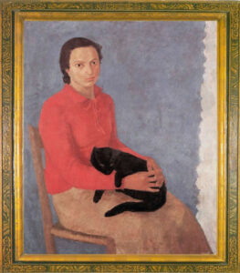 Cavalli Emanuele: 1938 - Vera col gatto