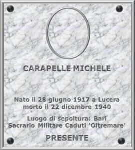 Carapelle Michele