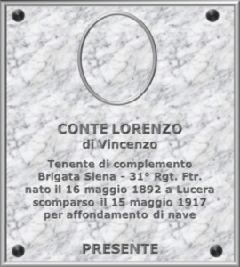 Conte Lorenzo di Vincenzo