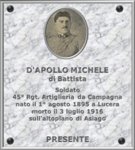 D'Apollo Michele di Battista