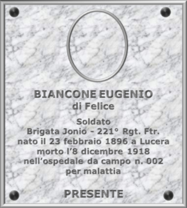 Biancone Eugenio di Felice