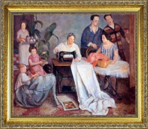 Cavalli Emanuele: 1926 - Ritratto di famiglia