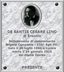 De Santis Cesare Lino di Erennio
