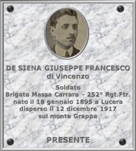 De Siena Giuseppe Francesco di Vincenzo