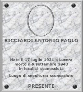 Ricciardi Antonio Paolo