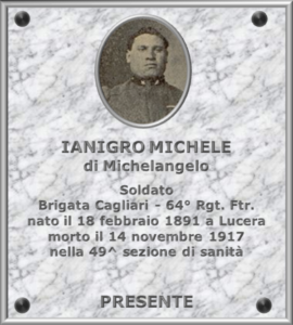 Ianigro Michele di Michelangelo