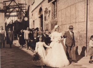 Lucera - Matrimonio di mia madre nel 1958 - Foto di Di Munno Francesco