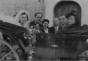 Lucera - Calabria Giuseppe e Di Virgilio Gina, matrimonio il 30-09-1946