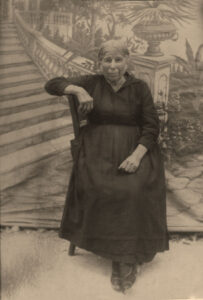 Lucera - Credica Filomena (sorella della nonna di Lilina Lombardi) nel 1940