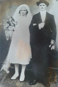 Lucera - D'Apollo Pasquale e Campanaro Lucia Matrimonio nel 1928 - Foto fornita da Petrilli Maria Carmela