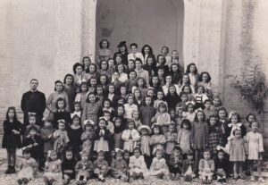 Lucera - De Troia Raffaella - Ragazze dell' Azione Cattolica nel Seminario 11-1-1941 - Foto fornita da Anna Romice