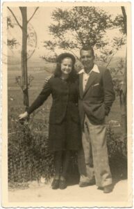 Lucera - Di Pierro Adina e Antonio Visciani il 13 giugno 1940 - Foto di Walter Di Pierro