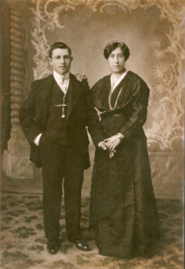 Lucera - Forte Antonio e Catapano Giuseppina nel 1920 - Foto di Antonio Granieri