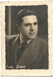 Lucera- Sica Giacomo nel 1947 - Foto di Walter Di Pierro