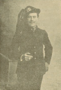 Lucera - Tozzi Giuseppe - Bersagliere dell'8° Rgt. in OHhms - Guerra di Libia 1911