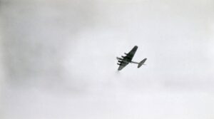 Lucera - B17 Taking Off on Mission 301st Bomb Group 12-08-1944- Foto di Albert Change