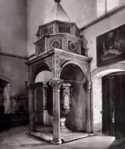 Lucera - Basilica Cattedrale 1920 - Battistero