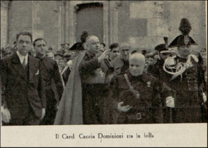 Lucera - Basilica Cattedrale 1937 - Congresso Eucaristico mariano