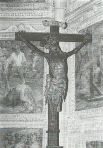 Lucera - Basilica Cattedrale 1937 - Crocifisso ligneo del 1400, Cappella Gallucci