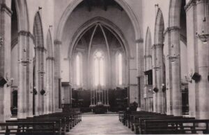 Lucera - Basilica Cattedrale 1945 - Navata centrale
