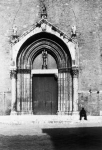 Lucera - Basilica Cattedrale 1975 - Portale