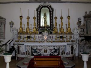 Lucera - Basilica Cattedrale - Altare di santa Maria