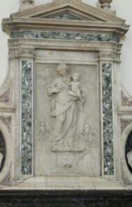 Lucera - Basilica Cattedrale - Particolare del sepolcro dei Mozzagrugno
