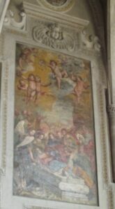 Lucera - Basilica Cattedrale - Presbiterio - La dormizione di Maria