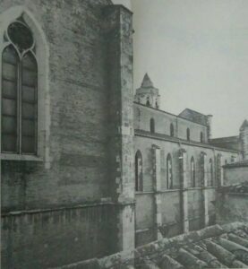 Lucera - Basilica Cattedrale - Tetti case dietro Sant'Anna