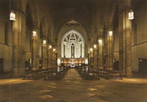 Lucera - Basilica Cattedrale anni 90 - Navata centrale